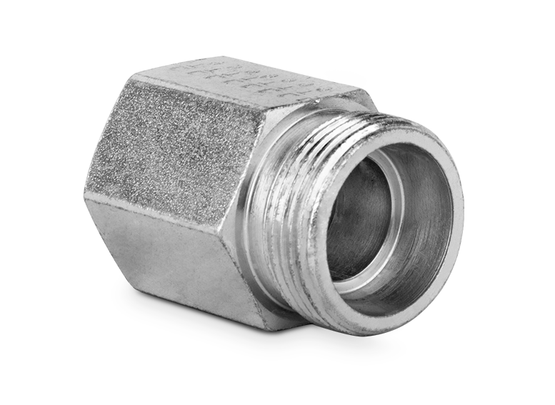 Адаптер 0° редуцирующий M10x1 (F)  - DKOL 12x1.5 (Ш)