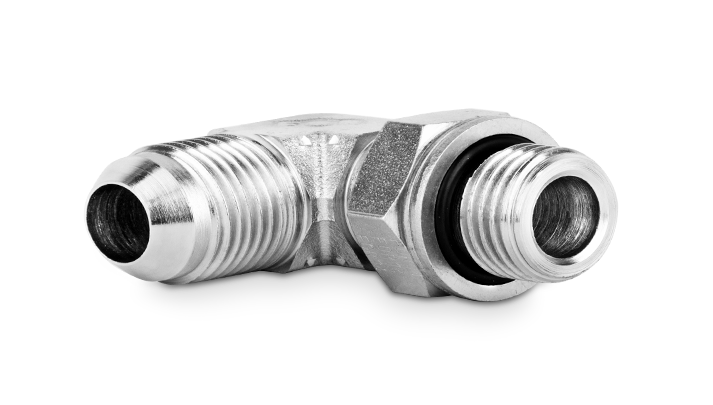 Адаптер 90° JIC 1.5/16" (Ш) - BSP 1" (Ш) (КГ)