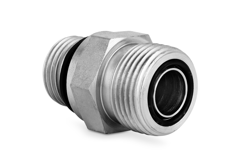 Адаптер 0° ORFS 1.7/16" (Ш) - BSP 1.1/2" (Ш) (E)